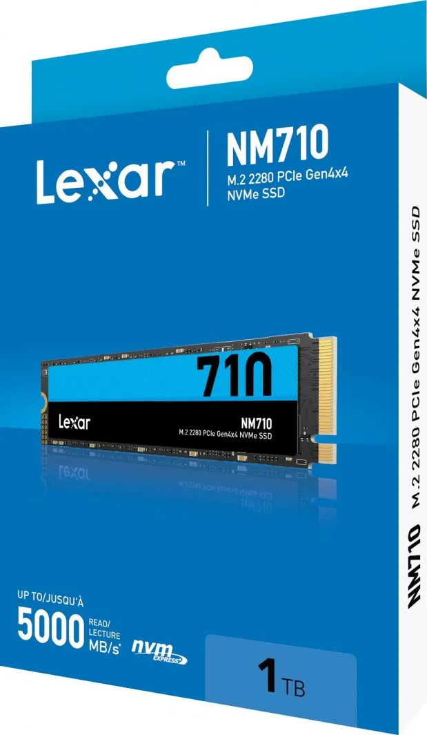 Disk SSD Lexar NM710, 1TB, M.2 2280 PCI-E x4 Gen4 NVMe - 6
