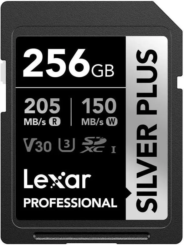 Kartelë Lexar Professional SILVER Plus 256GB SDXC, UHS-I U3 A2 4K V30 - 1