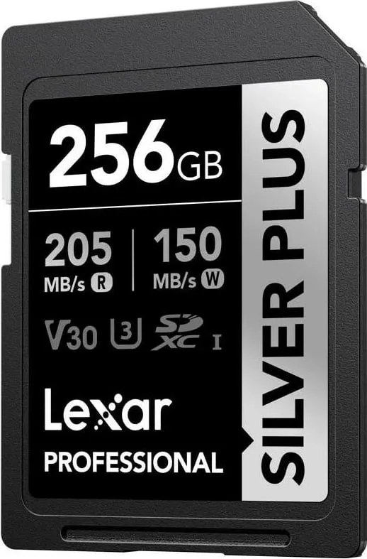 Kartelë Lexar Professional SILVER Plus 256GB SDXC, UHS-I U3 A2 4K V30 - 2