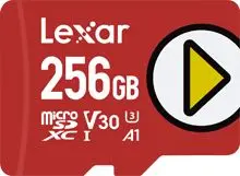 Kartë MicroSD Lexar Play LMSPLAY256G-BNNNG, 256GB, UHS-I/UI