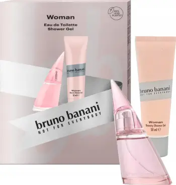 Set Eau de Toilette për femra Bruno Banani Woman 30ml + shower gel 50ml