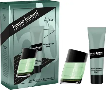 Eau de Toilette për meshkuj Bruno Banani Made for Men, 30ml + Shower Gel 50ml