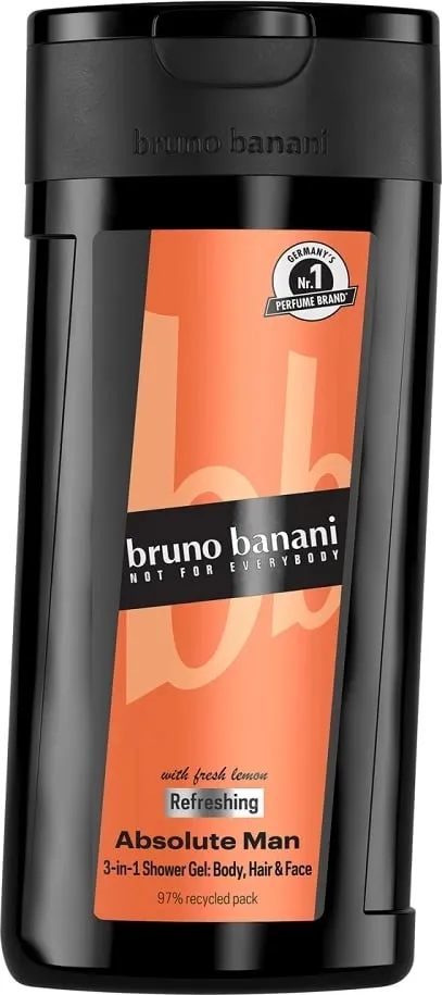Xhel dushi për meshkuj Bruno Banani Absolute Man 250ml - 1