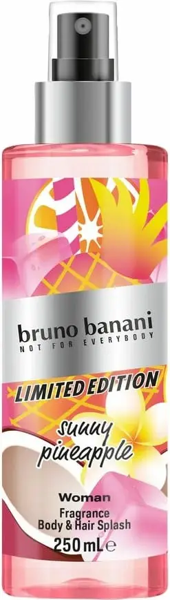Mist për trup dhe flokë Bruno Banani Woman Limited Edition Sunny Pineapple për femra, 250ml
