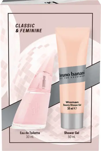 Set Bruno Banani Classic & Feminine, EDT, 30ml + Xhel për dush, 50ml