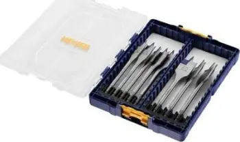 Set spiralësh druri Irwin Blue Groove 4X, 8 copë, bisht gjashtëkëndor 1/4"