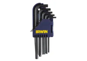 Set çelësash gjashtëkëndor Irwin, tip L, 1.5 -10 mm, 10 copë, të zinj
