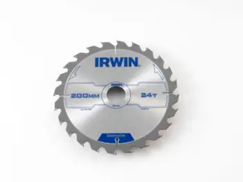 Disk për sharrë rrethore Irwin 200x30x2.5 mm, 24 dhëmbë