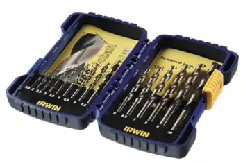 Set shpimi cilindrik metalik prej kobalti Irwin (10502569)