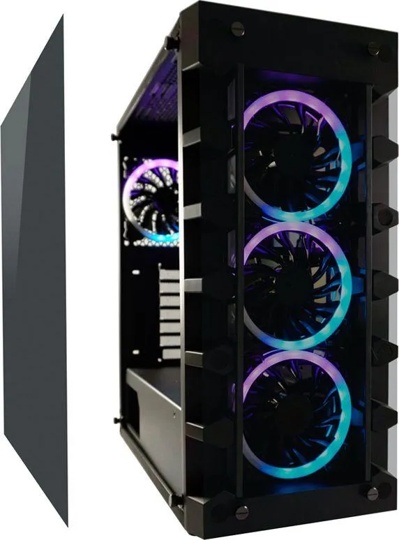 Kasë LC-Power Gaming 709B Solar_System_X, Midi Tower - 3