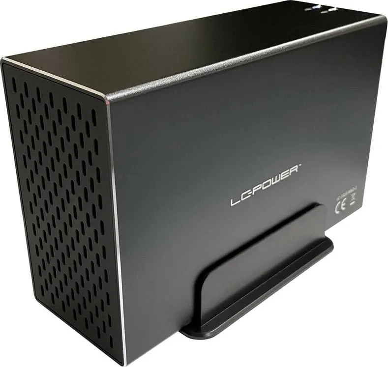 Kasë e jashtme LC-Power LC-35U3, 3.5", USB 3.2, e zezë - 1