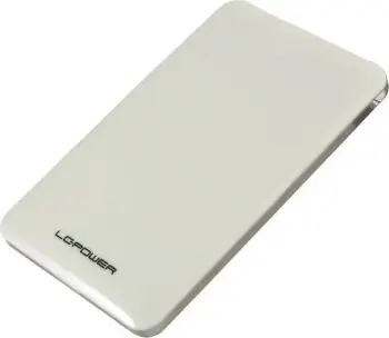 Kasë eksternale LC-Power LC-25U3-7W, 2.5 inch, USB 3.0, alumini, bardhë