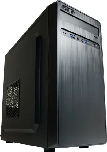Kasë LC-Power LC-2017MB-ON, Micro Tower, micro ATX/Mini-ITX, e zezë