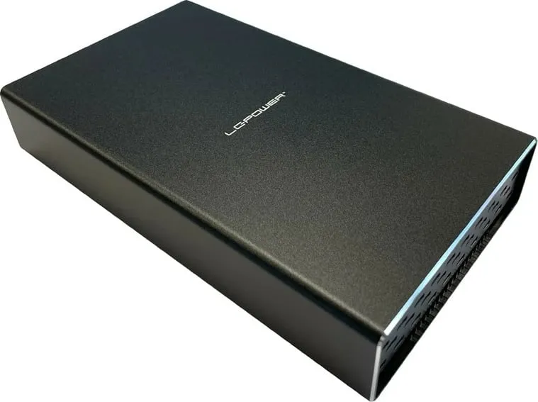 Kasë LC-Power për HDD/SSD M.2, USB Type-C, e zezë - 2