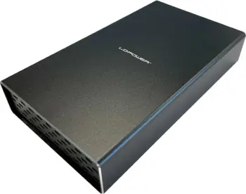 Kasë LC-Power për HDD/SSD M.2, USB Type-C, e zezë