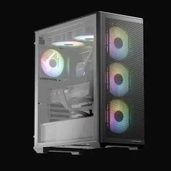 Kasë LC-Power Gaming 811B, Micro Tower, RGB, e zezë