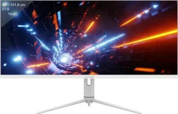 Monitor LC-Power LC-M40-UWQHD-144, 40 inç, IPS, 3440x1440, FreeSync, bardhë
