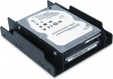 Përshtatës disqesh LC-Power, 3.5", i zi - 3