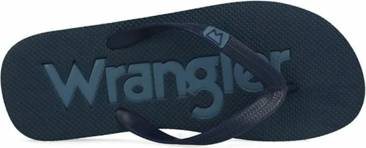 Flipflop për meshkuj Wrangler, të zeza - 2