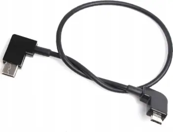 Kabllo SunnyLife USB-C - microUSB, 0.3m, e zezë