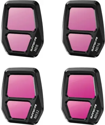 Set filtra ND për dron Sunnylife A3S-FI926, për AIR 3S, 4 copë ND8+ND16+ND32+ND64