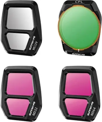 Set filtrash për dron Sunnylife A3S-FI928 për AIR 3S, 4 copë