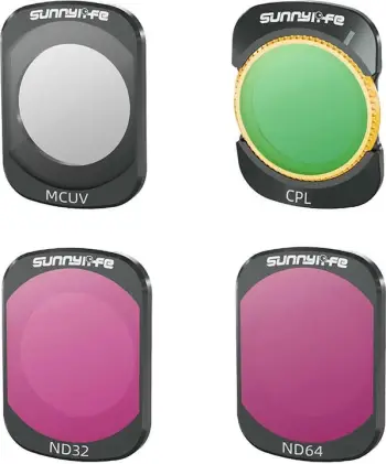 Set filtrash Sunnylife OP3-FI858 për DJI Osmo Pocket 3, MCUV, CPL, ND32, ND64