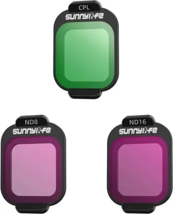Set filtrash Sunnylife CPL, ND8, ND16 për DJI Flip