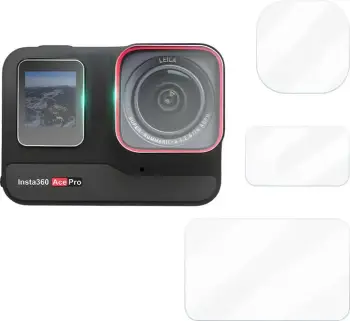 Set mbrojtës Sunnylife IST-BHM752 për Insta360 Ace Pro, xham i temperuar dhe film PET