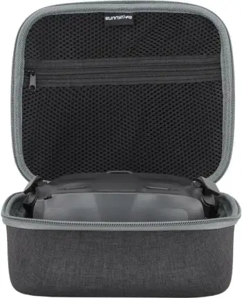 Çantë mbrojtëse, Sunnylife B937, për DJI Goggles N3, futje e formuar, xhep rrjete me zinxhir, karabinë