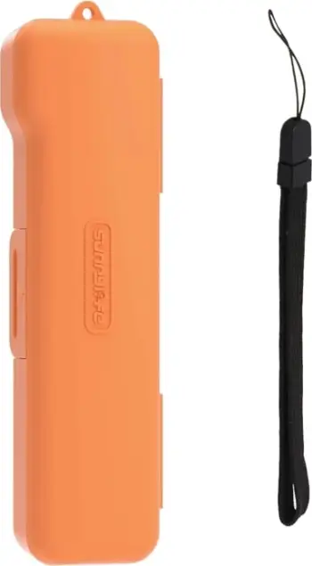 Mbështjellës Sunnylife për Osmo Pocket 3, me rrip, portokalli