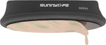 Bazë silikoni për kamerë 360, Sunnylife OS-DZ025, montim me ngjitës, për DJI Osmo 360, e zezë