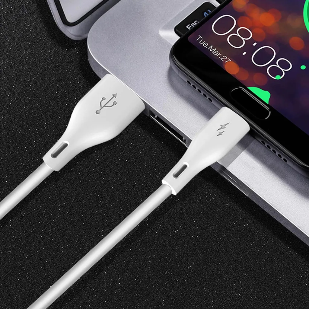 Kabllo Dudao USB A - Lightning (52134), 1m, e bardhë - 6