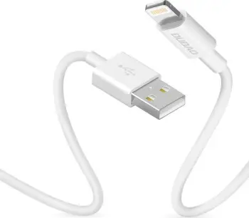 Kabllo Dudao USB-A - Lightning USB 1m, e bardhë
