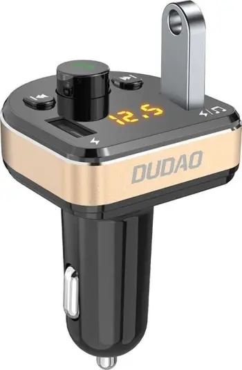 Karikues telefoni për makinë Dudao FM, 2x USB-A 3.4 A