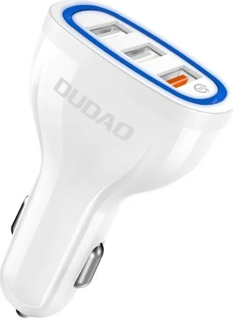 Karikues për veturë Dudao R7S Charger 3x USB-A 3A - 1