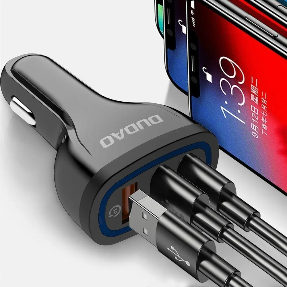 Karikues për veturë Dudao R7S Charger 3x USB-A 3A - 8