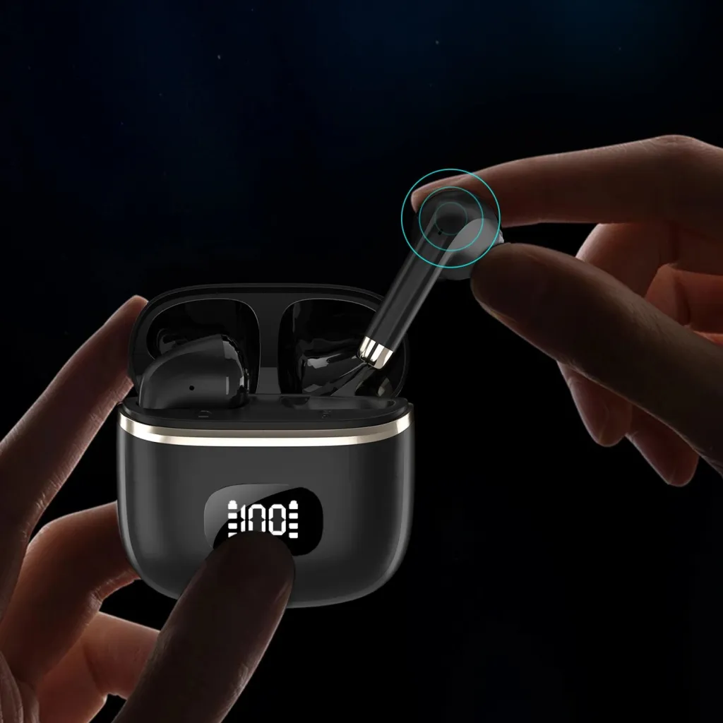 Kufje wireless Dudao U15Pro, TWS, Bluetooth 5.3, të zeza - 2
