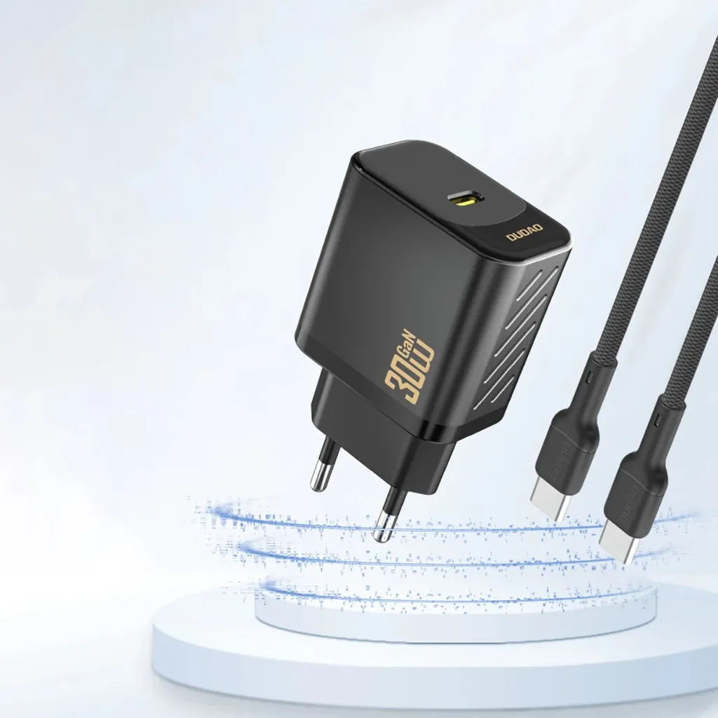 Karikues muri Dudao A27P, 30W, GaN, USB-C, i zi - 2
