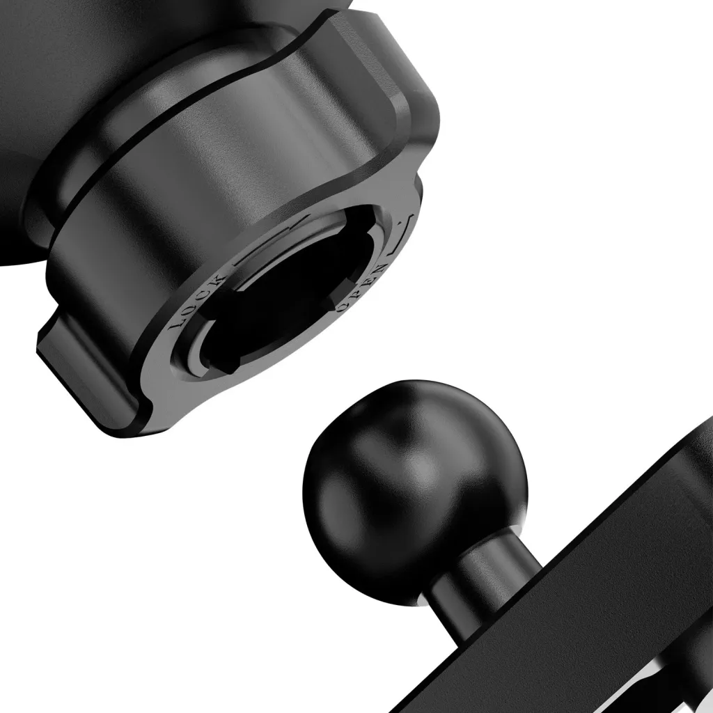 Mbajtëse magnetike për veturë Dudao F6Pro, për grilë ajri, rrotullim 360°, e zezë - 8