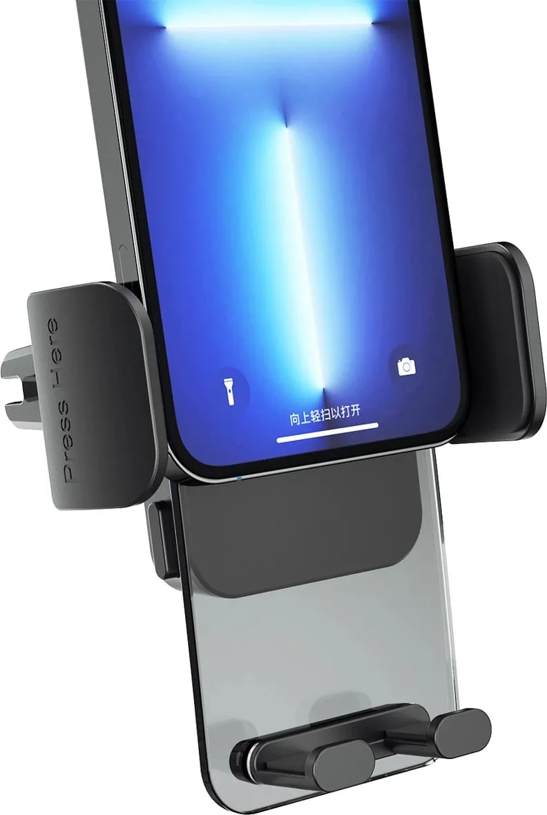 Mbajtës gravitacional për celular Dudao F8Max, për veturë, i zi - 2