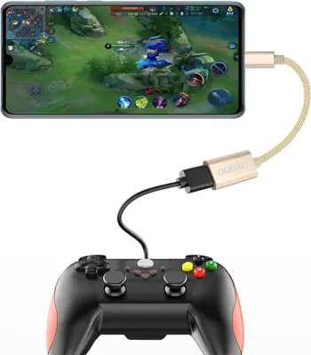 Adapter OTG Dudao L15T, USB-C në USB-A, 480 Mbps, Gri
