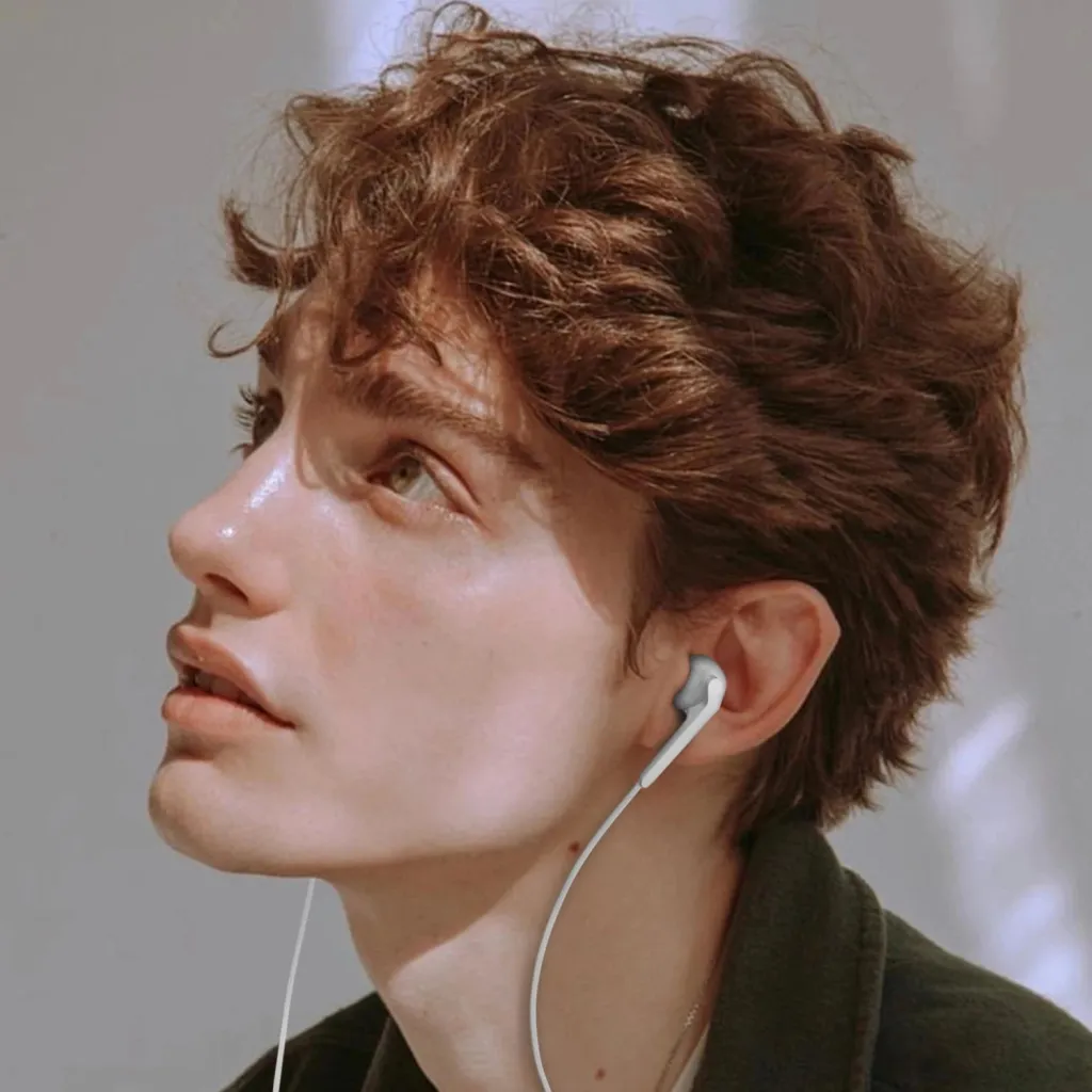 Kufje in ear Dudao X3C, USB C, 1.2 m, të bardha - 3
