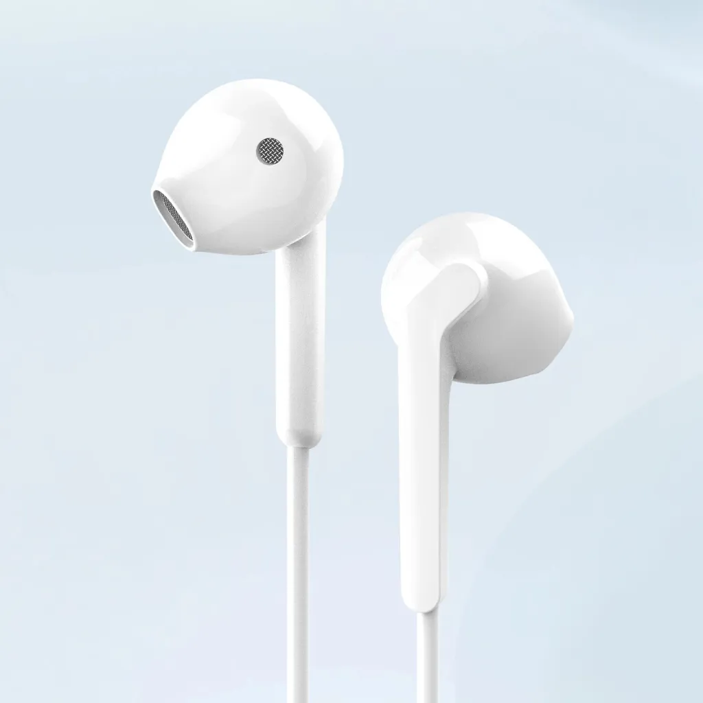 Kufje in ear Dudao X3C, USB C, 1.2 m, të bardha - 6