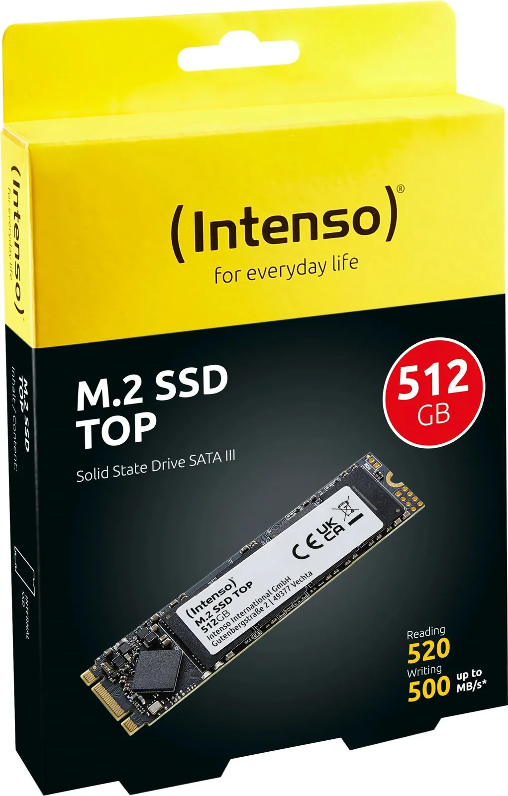 Disk SSD Intenso Top, 512GB, M.2 2280 SATA III - 2