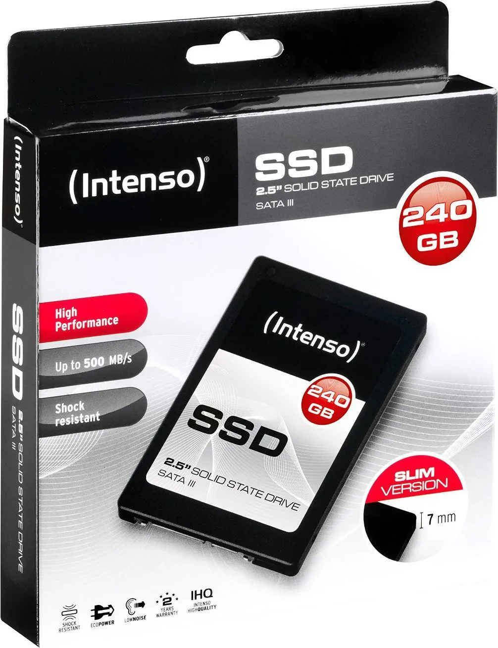Disk SSD Intenso, 240GB, 2.5" SATA III - 2