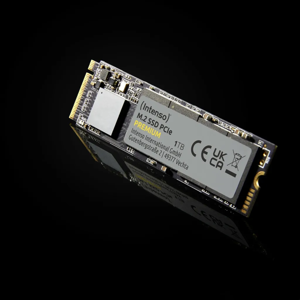 Disk SSD Intenso Premium, 500GB, M.2 2280 PCI-E x4 Gen3 NVMe - 6