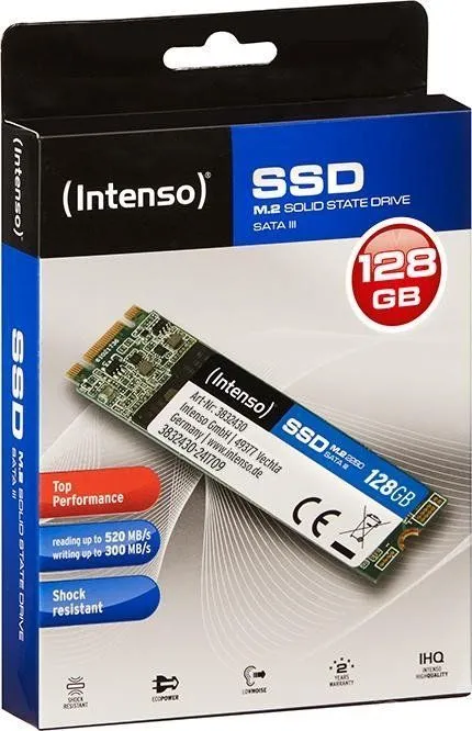 Disk SSD Intenso Top, 128GB, M.2 2280 SATA III - 2