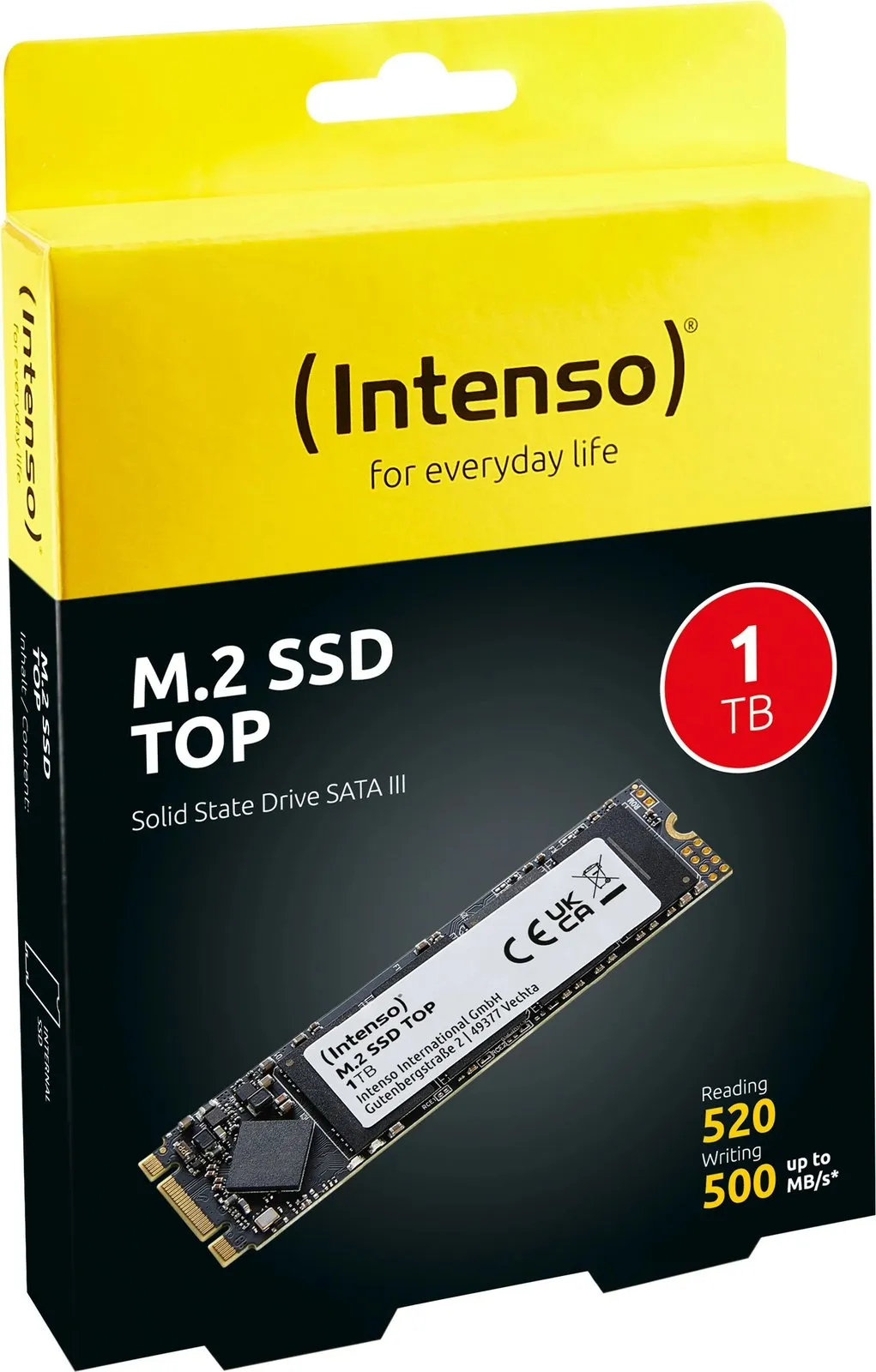 Disk SSD Intenso, 1TB, M.2 2280 SATA III - 2