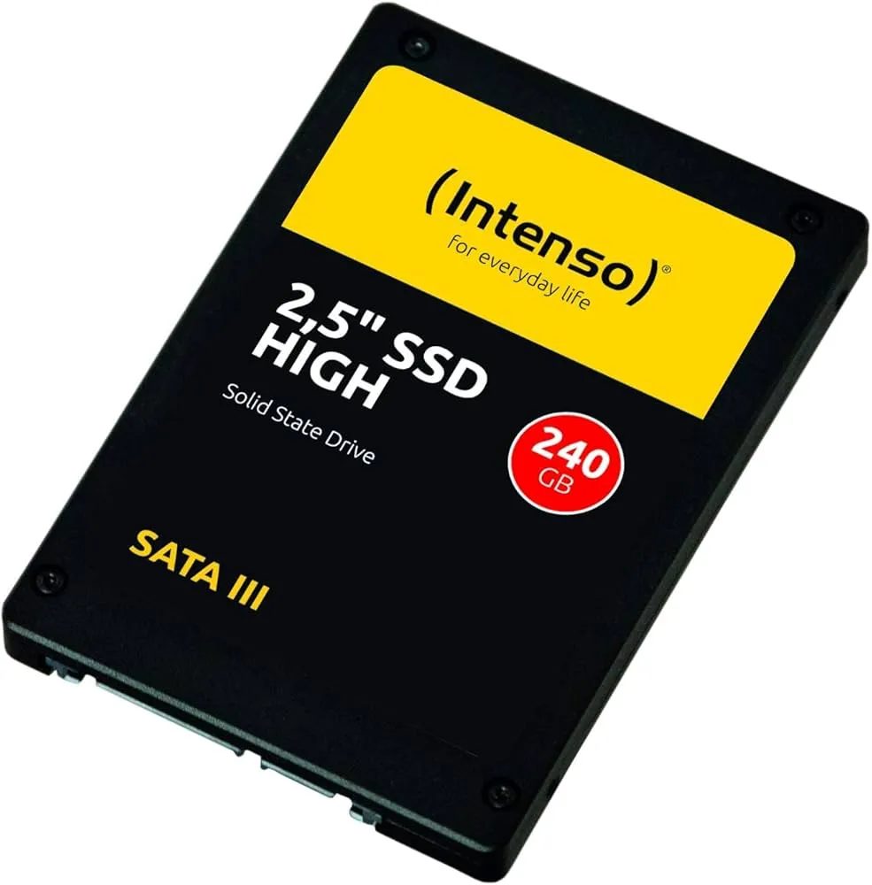 SSD Intenso High Performance 2.5", 240 GB, 520 MB/s, 6 Gbit/s, e zezë - 1